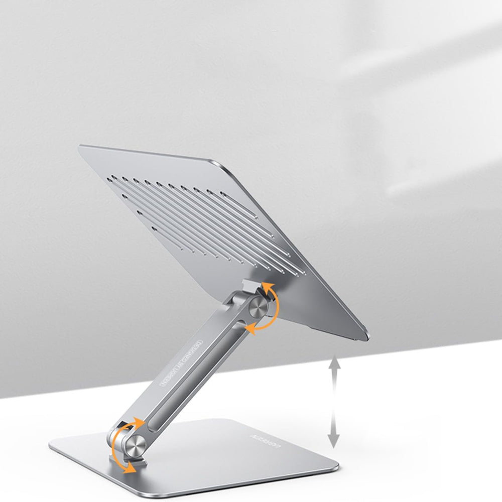 Suport Ugreen Laptop LP339 (40291), Adjustable, Foldable, Secure Hold, Fast Heat Dissipation, Aluminum, 13-17.3", Argintiu