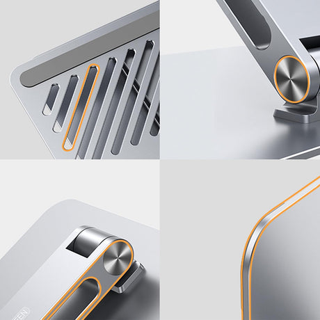 Suport Ugreen Laptop LP339 (40291), Adjustable, Foldable, Secure Hold, Fast Heat Dissipation, Aluminum, 13-17.3", Argintiu