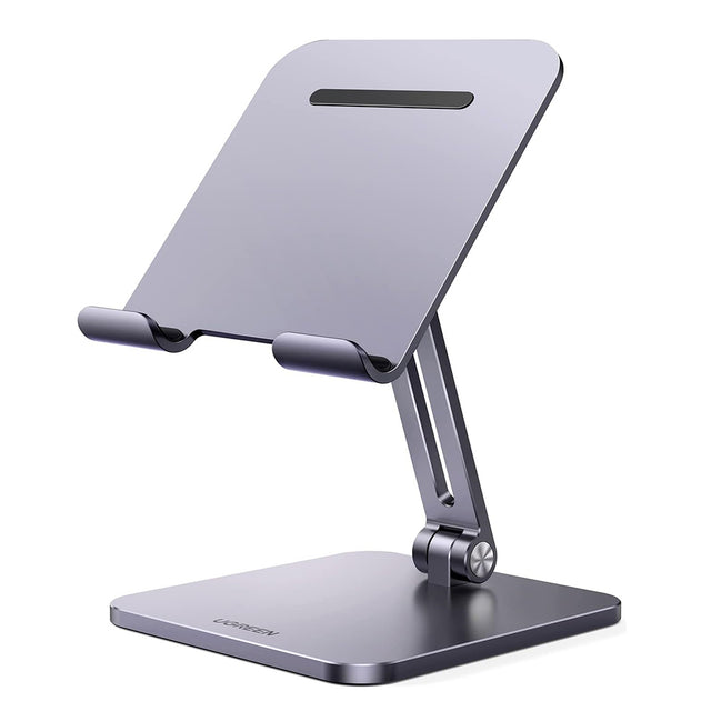 Suport Ugreen LP134 (40393), for Phone and Tablet 12.9", Foldable, Adjustable, Anti-Slip Design, Gri Spatial