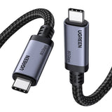 Cablu Ugreen L706 (65383), USB-C, 240W, 1m, Negru