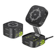 Incarcator Ugreen Wireless Genshin Impact Ed.W702 (35316GI), MagFlow, Qi2, 15W, 2x USB-C, Foldable, 3A, Cable, 1m, Negru