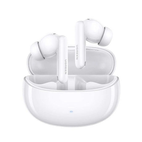 Casti Ugreen HiTune T3 Pro WS206 (35725), Bluetooth 5.4, Active Noise-Cancelling, 400mAh, Alb