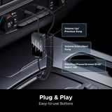 Gadget Ugreen Transmitter Audio Adapter BT303 (45236), with Mic, USB to Jack 3.5mm, Bluetooth 5.4, Led Display, Plug&Play, Negru