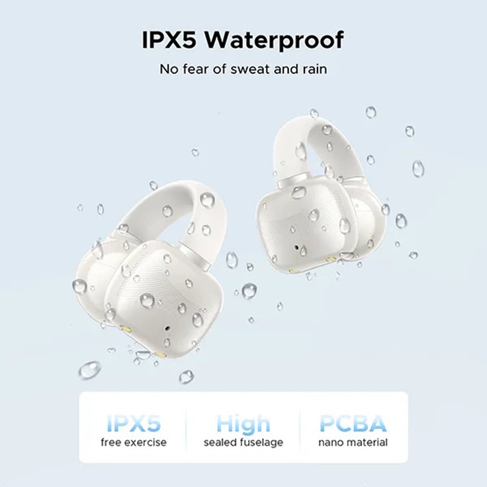 Casti Ugreen HiTune S3 WS209 (45786), Noise Cancelling, TWS, Bluetooth 5.4, IPX5, Smart Touch Control, Alb