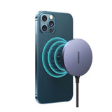 Incarcator Ugreen Wireless CD245 (30233), Qi, 15W, MagSafe, Aluminum Alloy, Strong Magnets, USB-C Cable Included, 1.5m, Gri