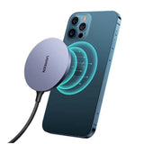 Incarcator Ugreen Wireless CD245 (30233), Qi, 15W, MagSafe, Aluminum Alloy, Strong Magnets, USB-C Cable Included, 1.5m, Gri