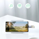 Adaptor Ugreen OTG Type-C la USB (50283), 5Gbps, Gri