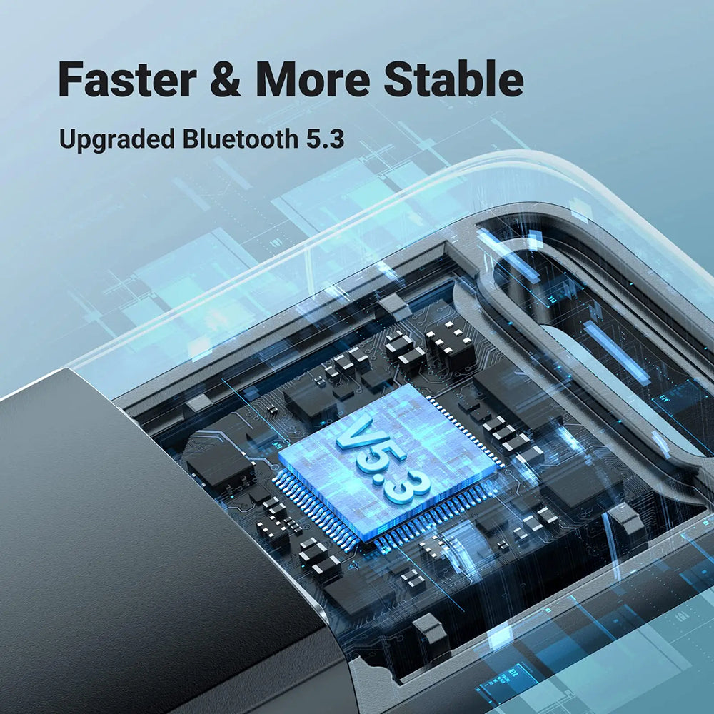 Adaptor Ugreen Bluetooth Adapter CM591 (90225), USB, Bluetooth 5.3, Plug&Play, Mini Size, Negru