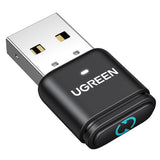 Adaptor Ugreen Bluetooth Adapter BT301 (35994), with Mouse Jiggler Function, USB, Bluetooth 5.3, Plug&Play, Negru