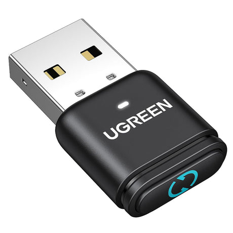 Adaptor Ugreen Bluetooth Adapter BT301 (35994), with Mouse Jiggler Function, USB, Bluetooth 5.3, Plug&Play, Negru