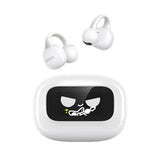 Casti Ugreen HiTune S6 ClipBuds Magic WS208 (55136), with Display, Bluetooth 5.4, Noise Reduction, Low Latency, Alb