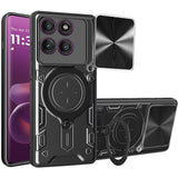 Husa de protectie Techsuit CamGuard Pro compatibil cu Motorola Edge 60 Pro, Negru