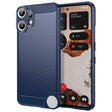 Husa de protectie Techsuit Carbon Silicone compatibil cu Nothing CMF Phone 2 Pro, Albastru
