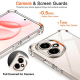 Husa de protectie Techsuit Shockproof Clear Silicone compatibil cu Honor 400 Pro, Transparent