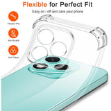 Husa de protectie Techsuit Shockproof Clear Silicone compatibil cu Honor 400 Lite, Transparent