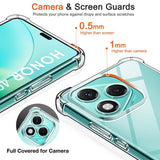 Husa de protectie Techsuit Shockproof Clear Silicone compatibil cu Honor 400 Lite, Transparent