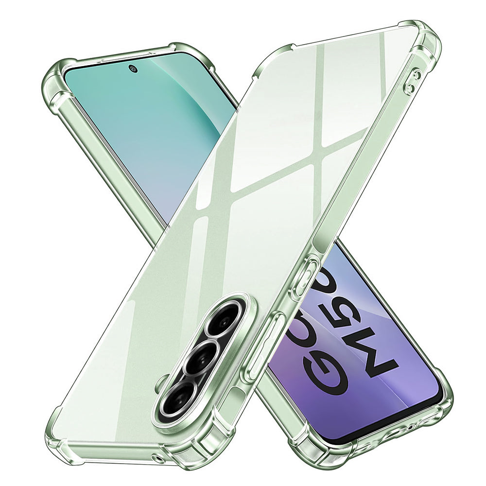 Husa de protectie Techsuit Shockproof Clear Silicone compatibil cu Samsung Galaxy M56, Transparent