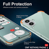 Husa de protectie Techsuit Shockproof Clear Silicone compatibil cu Nothing CMF Phone 2 Pro, Transparent