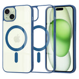 Husa de protectie Techsuit MagSafe Pro compatibil cu iPhone 15 Plus, Albastru