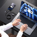 Cablu Yesido (CA200), USB Type-C to Type-C Lightning, 60W, 1.2m, Negru