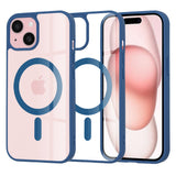 Husa de protectie Techsuit MagSafe Pro compatibil cu iPhone 15, Albastru