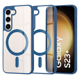 Husa de protectie Techsuit MagSafe Pro compatibil cu Samsung Galaxy S23 Plus, Albastru