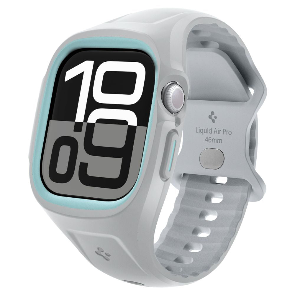 Accesoriu smartwatch Spigen Liquid Air Pro (ACS09318) compatibil cu Apple Watch 10 46mm / Watch 11 46mm, Gri