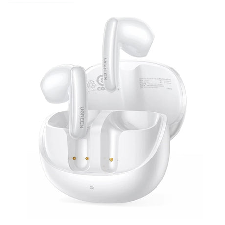 Casti Ugreen HiTune H6 Pro WS203 (35873), Bluetooth 5.3, Adaptive ANC, Spatial Sound, Hi-Res, IPX5, Alb