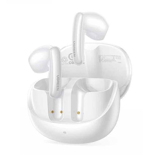 Casti Ugreen HiTune H6 Pro WS203 (35873), Bluetooth 5.3, Adaptive ANC, Spatial Sound, Hi-Res, IPX5, Alb