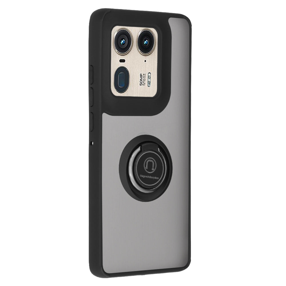 Husa de protectie Techsuit Glinth compatibil cu Motorola Edge 50 Ultra, Negru