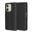Husa de protectie Techsuit Leather Folio compatibil cu Oppo A5 Pro 4G / A5 Pro 5G, Negru