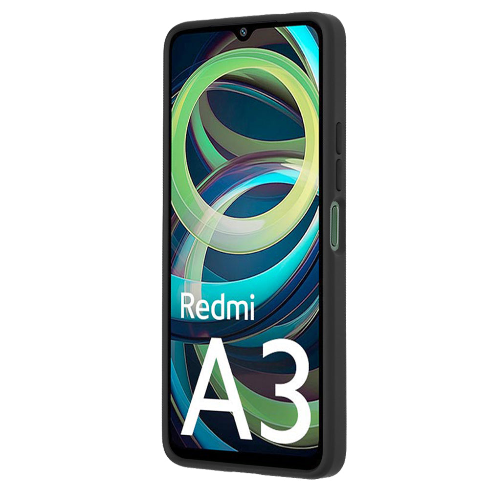 Husa de protectie Techsuit Glinth compatibil cu Xiaomi Redmi A3 / Redmi A3x, Negru