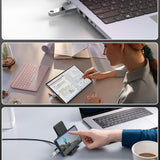 Adaptor Techsuit Premium OTG Adapter SlateVolt (A8), USB 3.0 to Type-C, 5Gbps, 3A, Aluminum Alloy, Fast Data Transfer, Gri