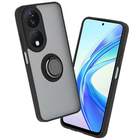 Husa de protectie Techsuit Glinth compatibil cu Honor X7b / X7b 5G / 90 SMART, Negru