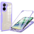 Folie de protectie Techsuit ColorVerse 360 Series + compatibil cu Xiaomi Redmi A5 4G (Standard), Mov