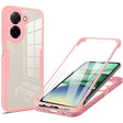 Folie de protectie Techsuit ColorVerse 360 Series + compatibil cu Xiaomi Redmi A5 4G (Standard), Roz