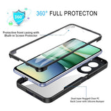 Folie de protectie Techsuit ColorVerse 360 Series + compatibil cu Xiaomi Redmi A5 4G (Standard), Roz