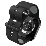 Accesoriu smartwatch Spigen Nano Pop (AMP09324) compatibil cu Apple Watch 1/2/3/4/5/6/7/8/9/10/11/SE/SE 2/SE 3 (38/40/41/42mm), Negru Sesame