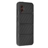 Husa de protectie Techsuit CarbonFiber compatibil cu Samsung Galaxy Xcover7 Pro, Negru