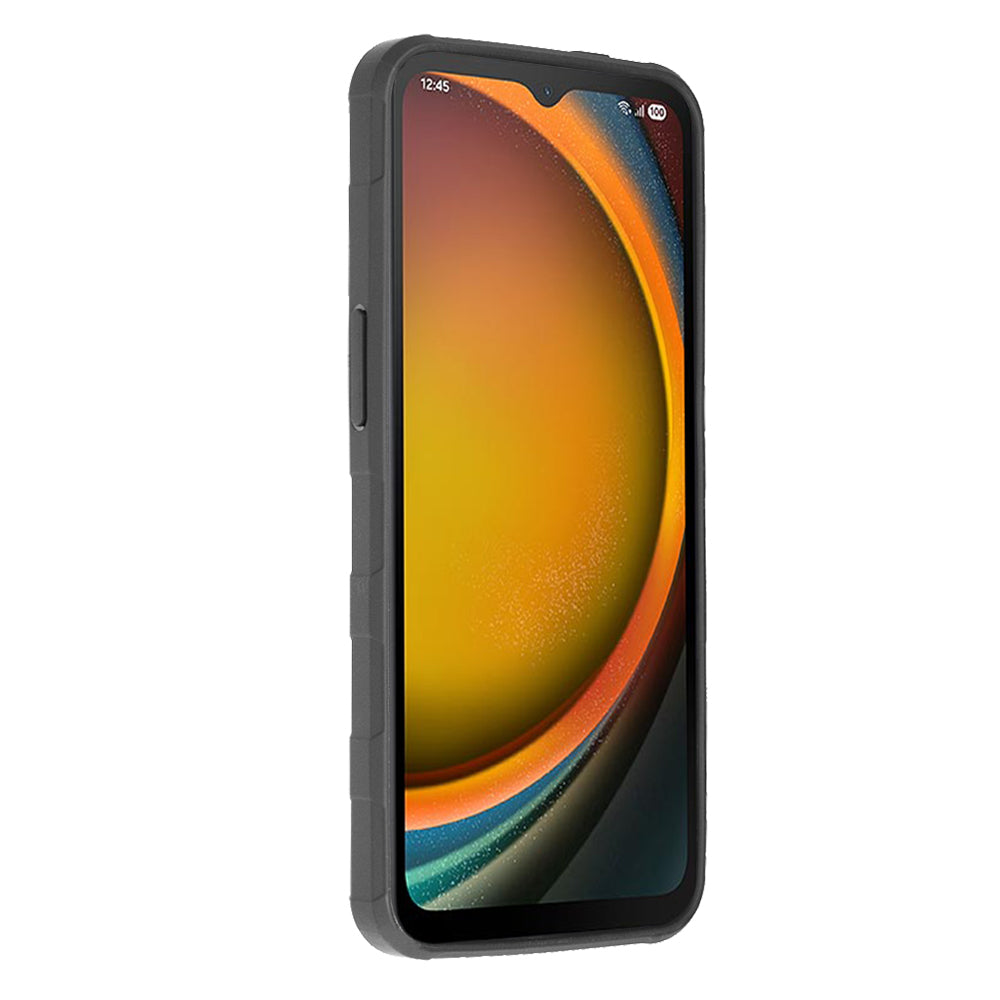 Husa de protectie Techsuit CarbonFiber compatibil cu Samsung Galaxy Xcover7 Pro, Negru