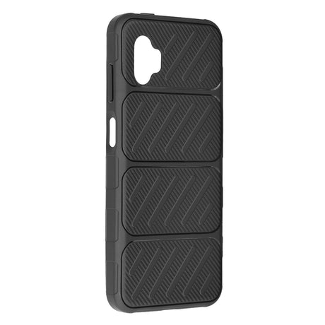 Husa de protectie Techsuit CarbonFiber compatibil cu Samsung Galaxy Xcover7 Pro, Negru