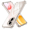 Husa de protectie Techsuit Shockproof Clear Silicone MagSafe compatibil cu Honor 400, Transparent