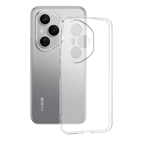 Husa de protectie Techsuit Clear Silicone compatibil cu Honor 400 Pro, Transparent