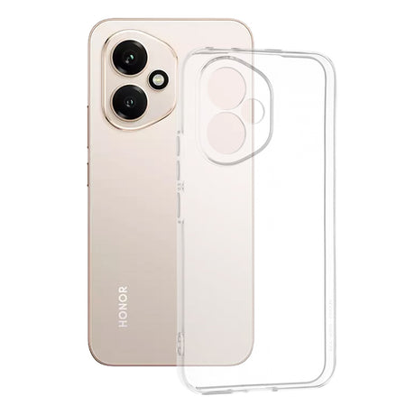 Techsuit Clear Silicone átlátszó tok Honor 400 telefonhoz