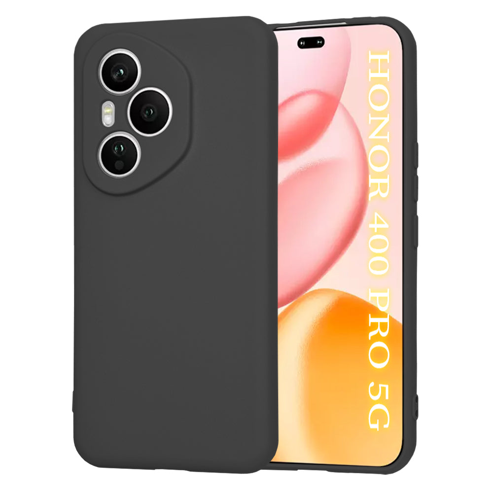 Husa de protectie Techsuit SoftFlex compatibil cu Honor 400 Pro, Negru