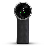 Techsuit Premium Mini Hand Fan (A8), with LED Digital Display, USB-C Rechargeable, 5 Wind Speeds, 3600mAh, Negru
