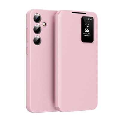 Husa de protectie Techsuit SmartView Series compatibil cu Samsung Galaxy S26 FE, Roz