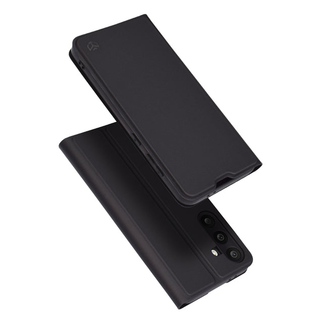Husa de protectie Techsuit Magskin Book compatibil cu Samsung Galaxy M56, Negru