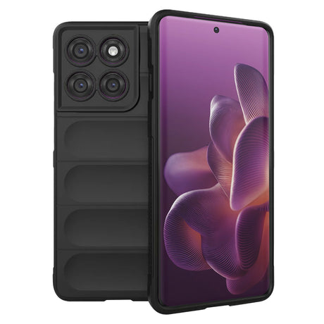 Husa de protectie Techsuit Magic Shield compatibil cu Motorola Edge 60 Pro, Negru