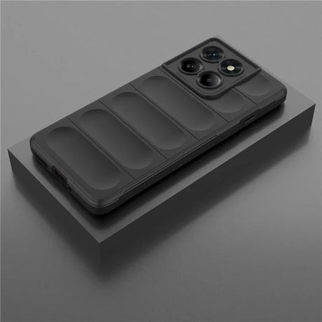 Husa de protectie Techsuit Magic Shield compatibil cu Motorola Edge 60 Pro, Negru